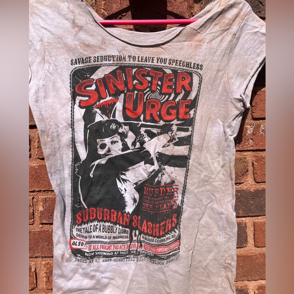 Old Vintage Slasher Film Shirt
